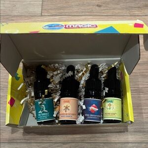 MAGIC CANDLE CO SET OF 4 DIFFUSER OILS